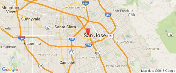 San Jose Ca Zip Code Map San José, California ZIP Codes Map